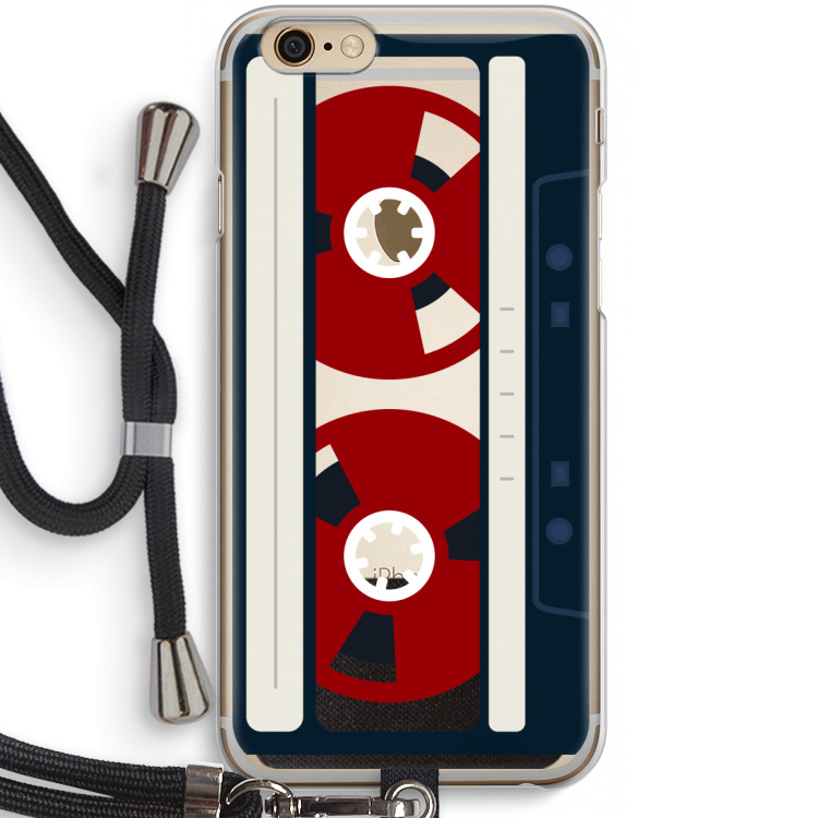 Here's your tape: iPhone 6 / 6S Transparant Hoesje met koord