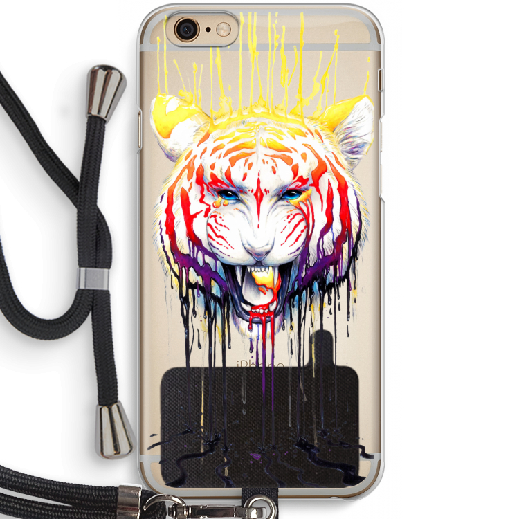 Fading: iPhone 6 / 6S Transparant Hoesje met koord