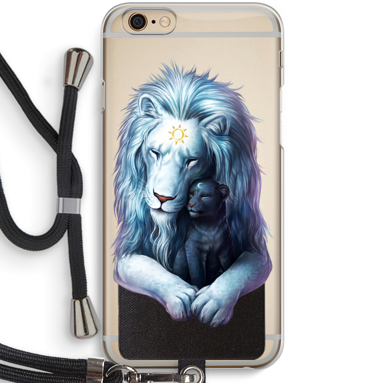 Child Of Light: iPhone 6 / 6S Transparant Hoesje met koord