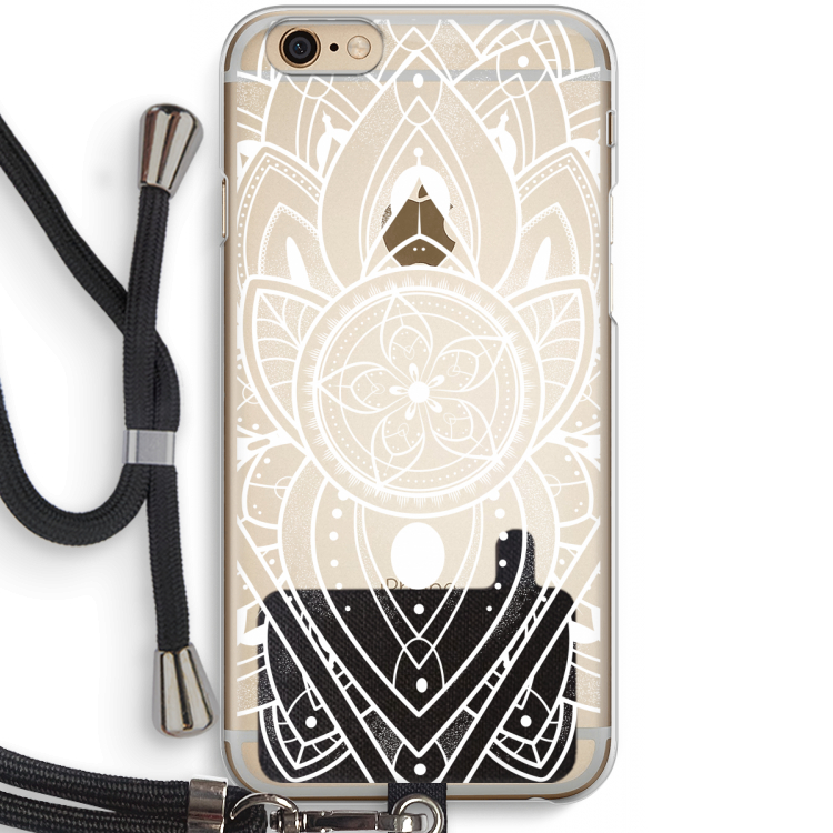 It's Complicated: iPhone 6 / 6S Transparant Hoesje met koord