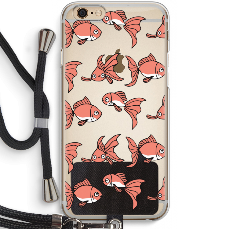 Blub: iPhone 6 / 6S Transparant Hoesje met koord