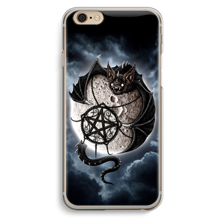 Volle maan: iPhone 6 / 6S Transparant Hoesje