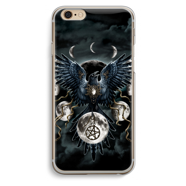 Sinister Wings: iPhone 6 / 6S Transparant Hoesje