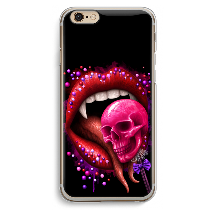 Dodelijk zoet: iPhone 6 / 6S Transparant Hoesje