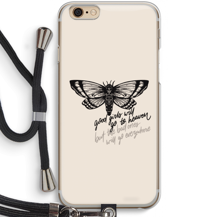 Good or bad: iPhone 6 / 6S Transparant Hoesje met koord