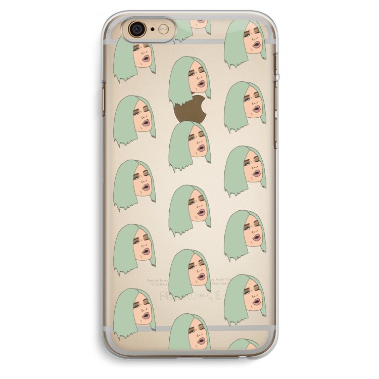 King Kylie: iPhone 6 Plus / 6S Plus Transparant Hoesje