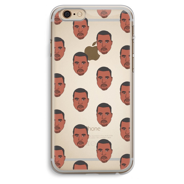 Kanye Call Me?: iPhone 6 Plus / 6S Plus Transparant Hoesje
