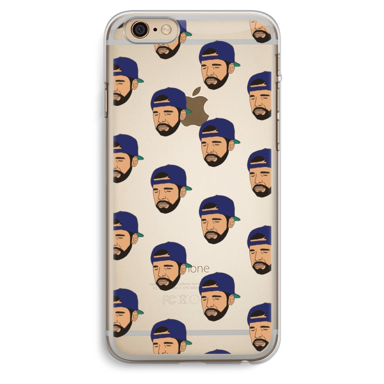 Drake Away: iPhone 6 Plus / 6S Plus Transparant Hoesje