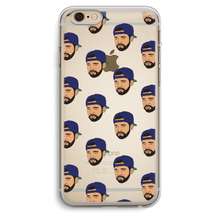 Drake Away: iPhone 6 Plus / 6S Plus Transparant Hoesje