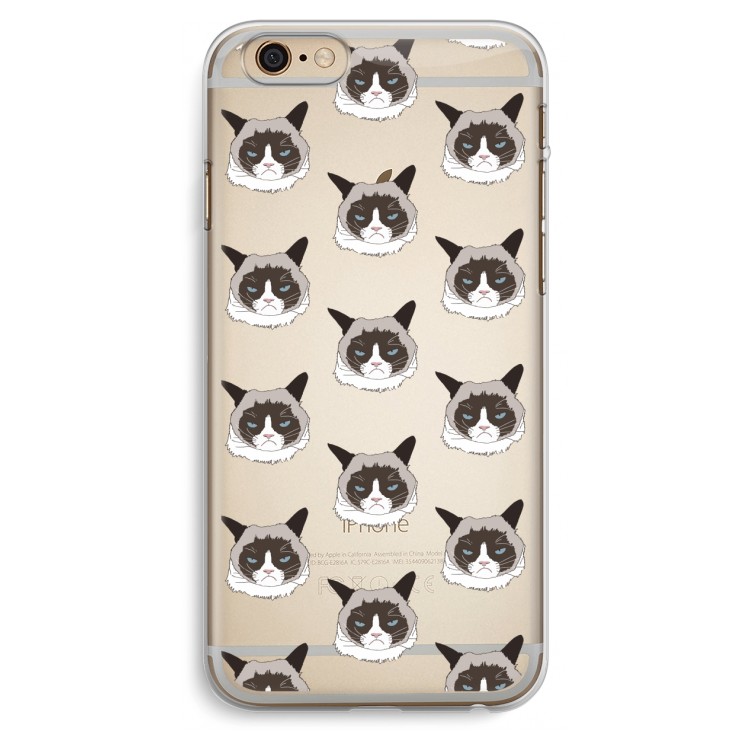 It's a Purrr Case: iPhone 6 Plus / 6S Plus Transparant Hoesje