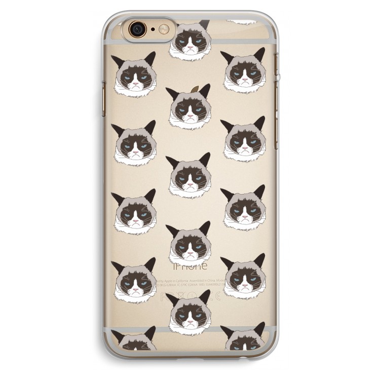 It's a Purrr Case: iPhone 6 Plus / 6S Plus Transparant Hoesje