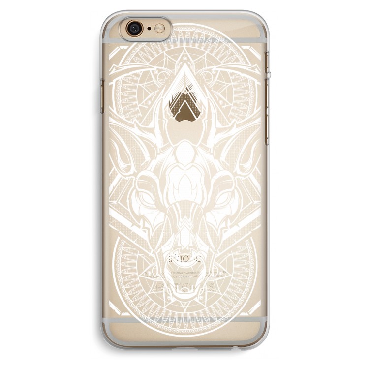 Oh Deer: iPhone 6 Plus / 6S Plus Transparant Hoesje