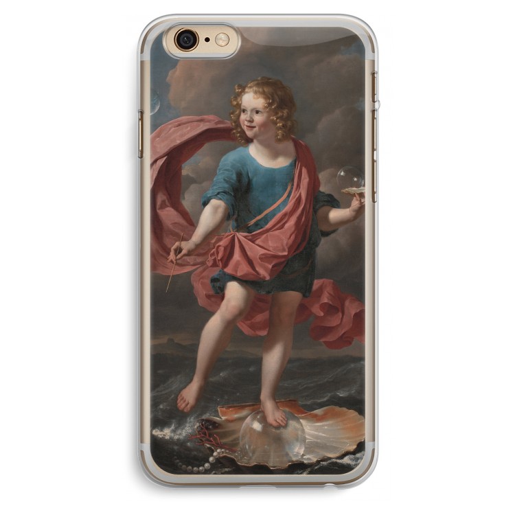 Soap Bubbles: iPhone 6 Plus / 6S Plus Transparant Hoesje