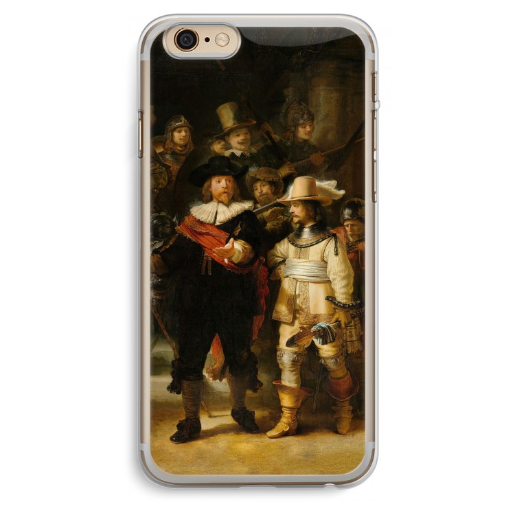 De Nachtwacht: iPhone 6 Plus / 6S Plus Transparant Hoesje