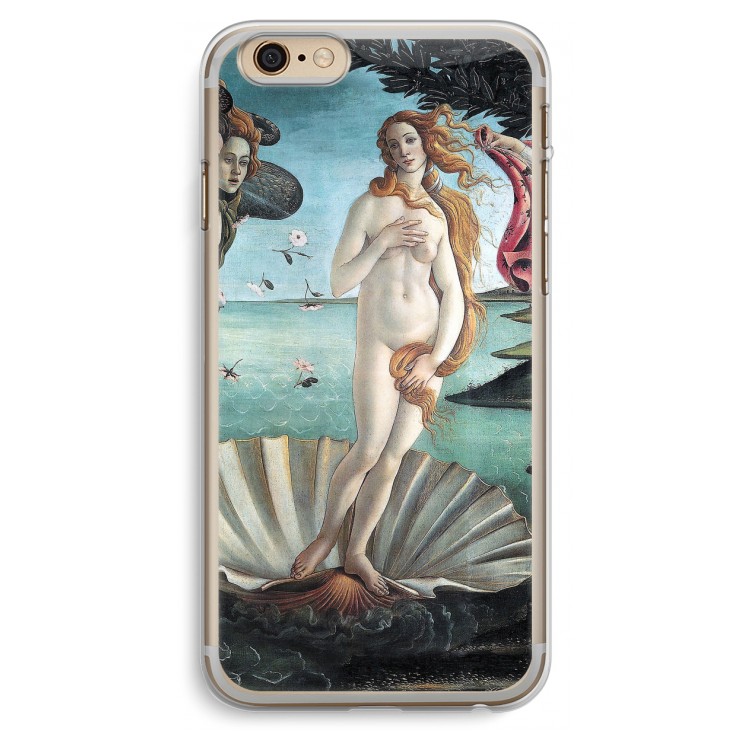 Birth Of Venus: iPhone 6 Plus / 6S Plus Transparant Hoesje