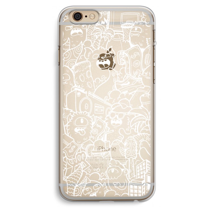 Vexx City #2: iPhone 6 Plus / 6S Plus Transparant Hoesje