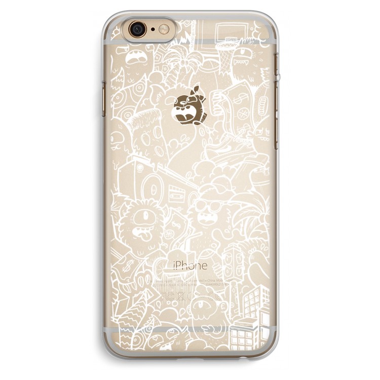 Vexx City #2: iPhone 6 Plus / 6S Plus Transparant Hoesje