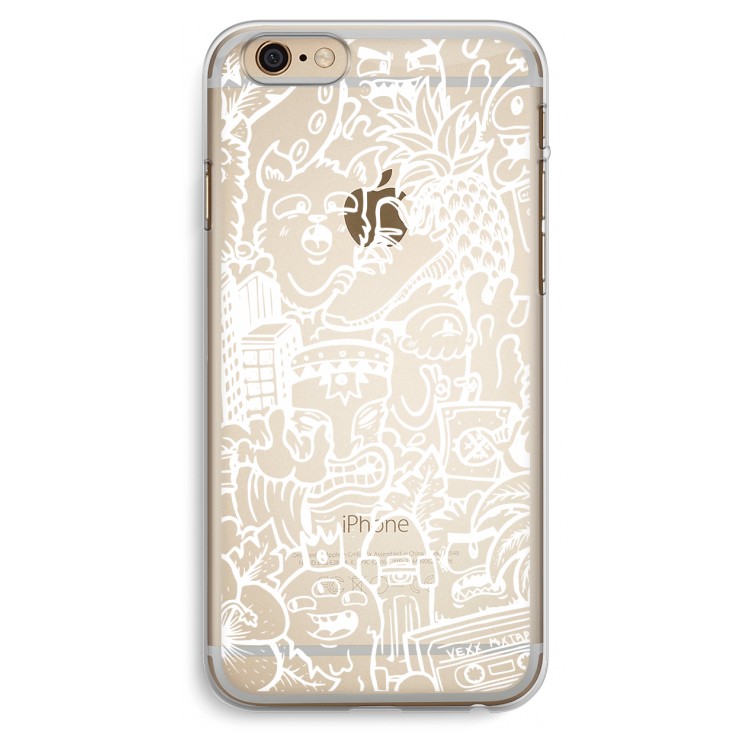 Vexx Mixtape #2: iPhone 6 Plus / 6S Plus Transparant Hoesje