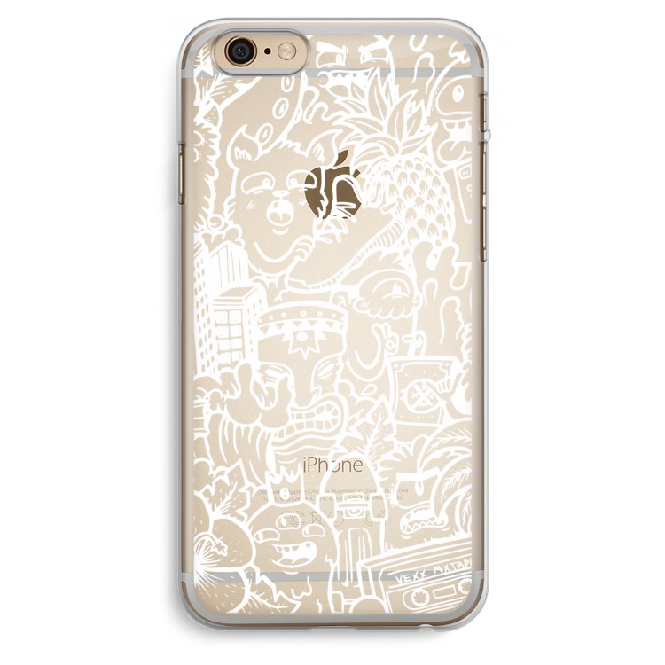 Vexx Mixtape #2: iPhone 6 Plus / 6S Plus Transparant Hoesje
