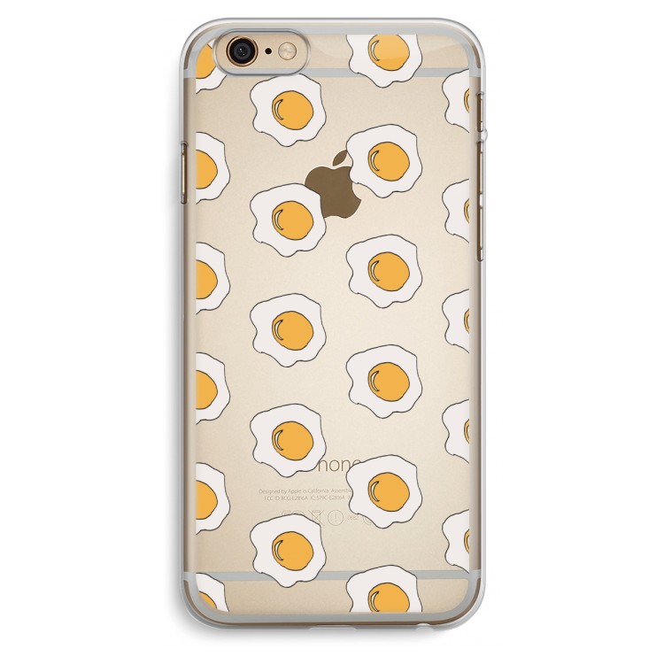 Bacon to my eggs #1: iPhone 6 Plus / 6S Plus Transparant Hoesje
