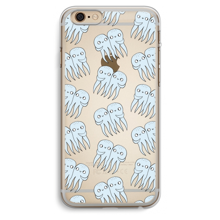 Octopussen: iPhone 6 Plus / 6S Plus Transparant Hoesje