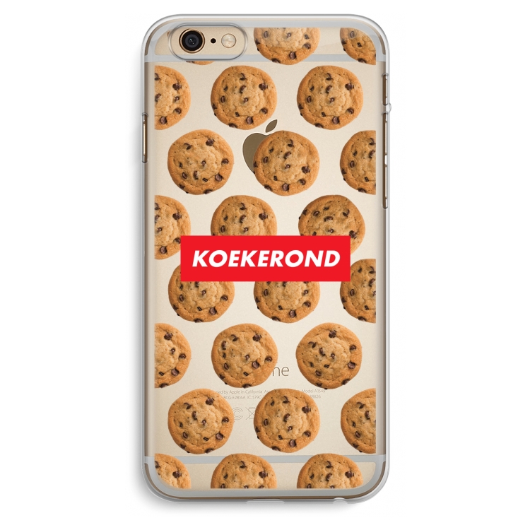 Koekerond: iPhone 6 Plus / 6S Plus Transparant Hoesje