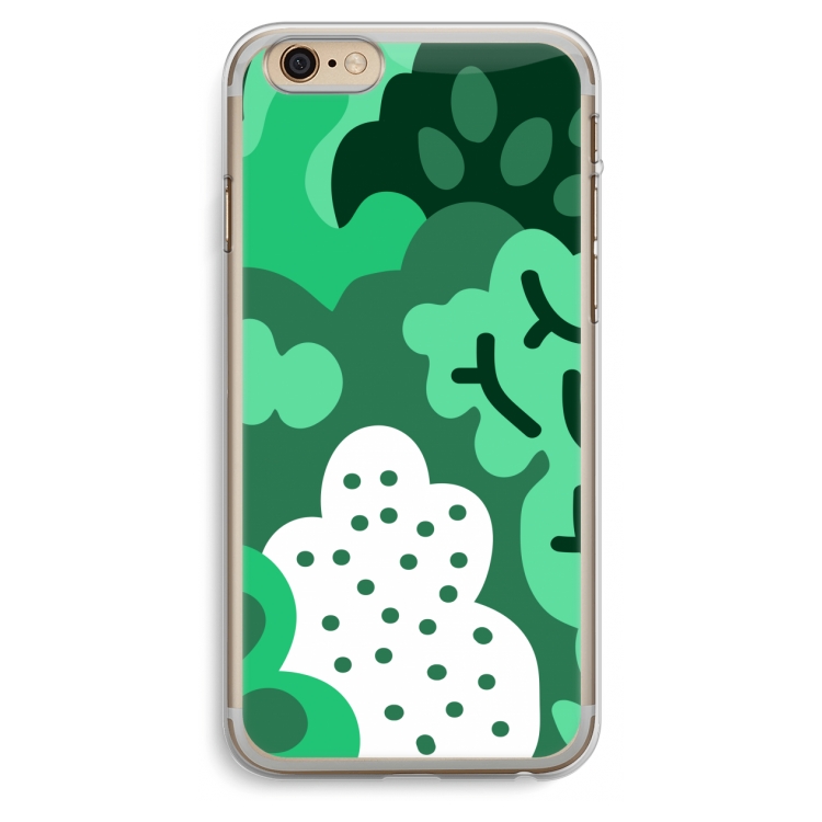 Bushes: iPhone 6 Plus / 6S Plus Transparant Hoesje