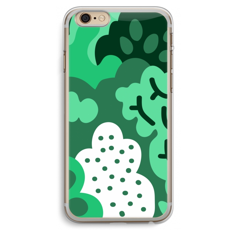 Bushes: iPhone 6 Plus / 6S Plus Transparant Hoesje