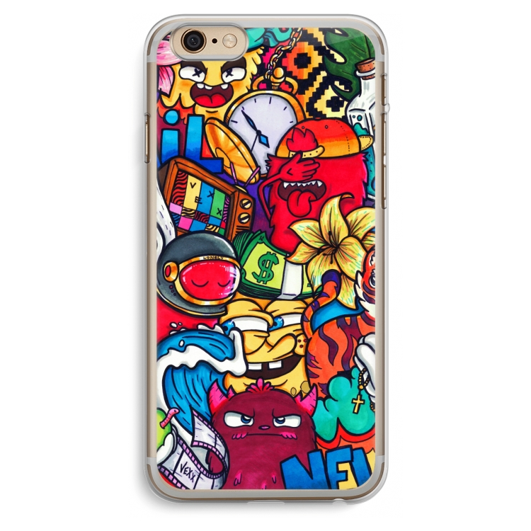 No Rules: iPhone 6 Plus / 6S Plus Transparant Hoesje