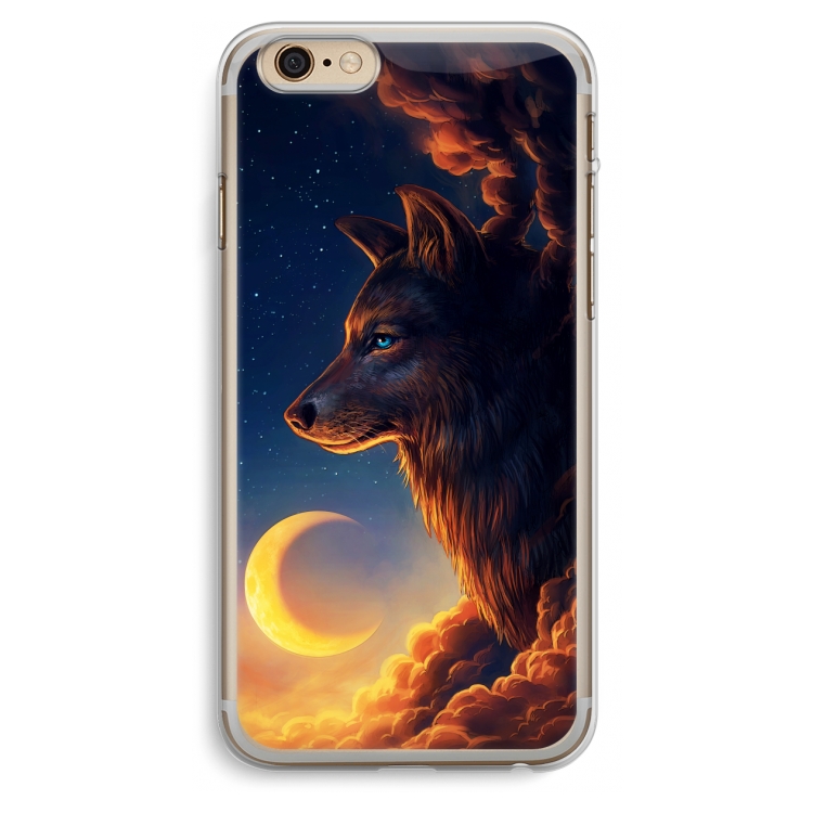 Night Guardian: iPhone 6 Plus / 6S Plus Transparant Hoesje