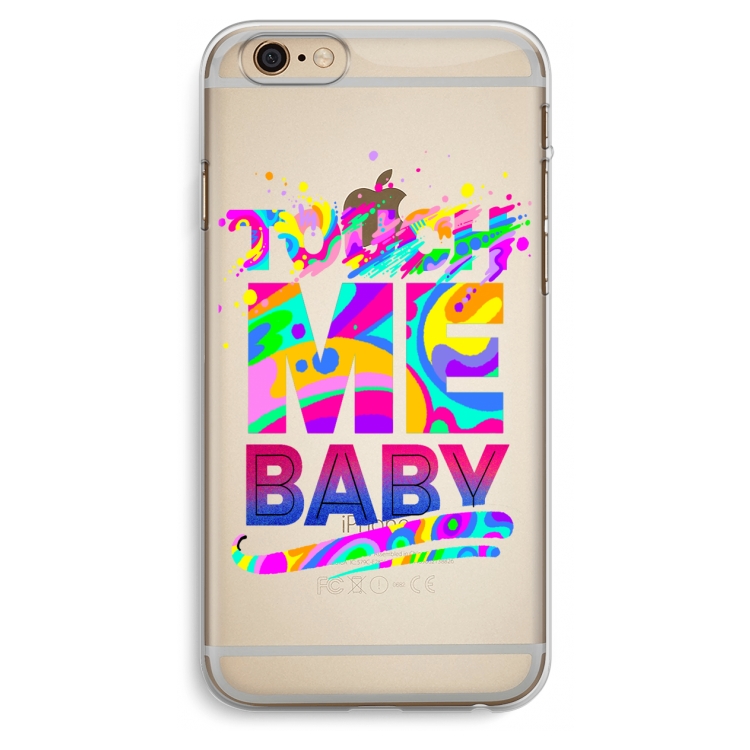Touch Me: iPhone 6 Plus / 6S Plus Transparant Hoesje