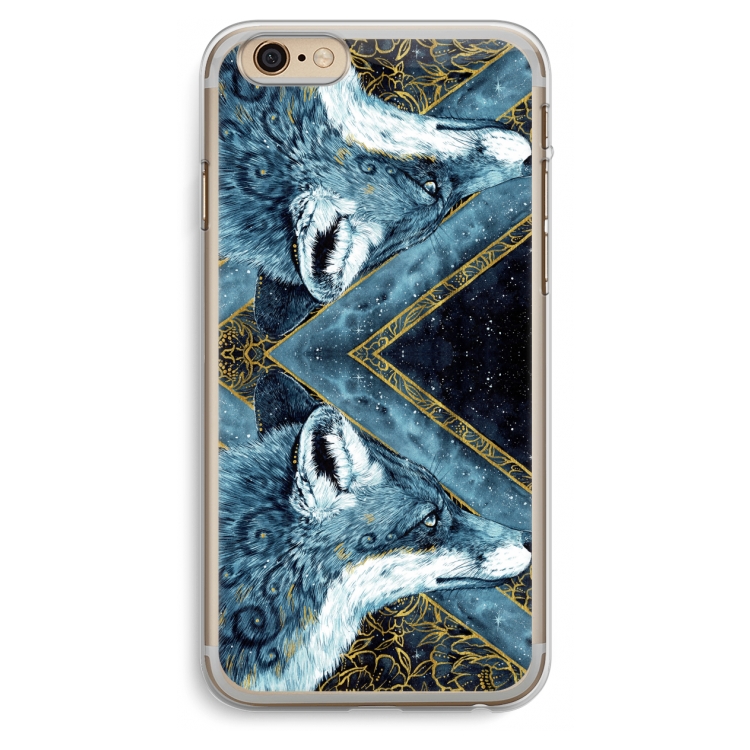 Golden Fox: iPhone 6 Plus / 6S Plus Transparant Hoesje