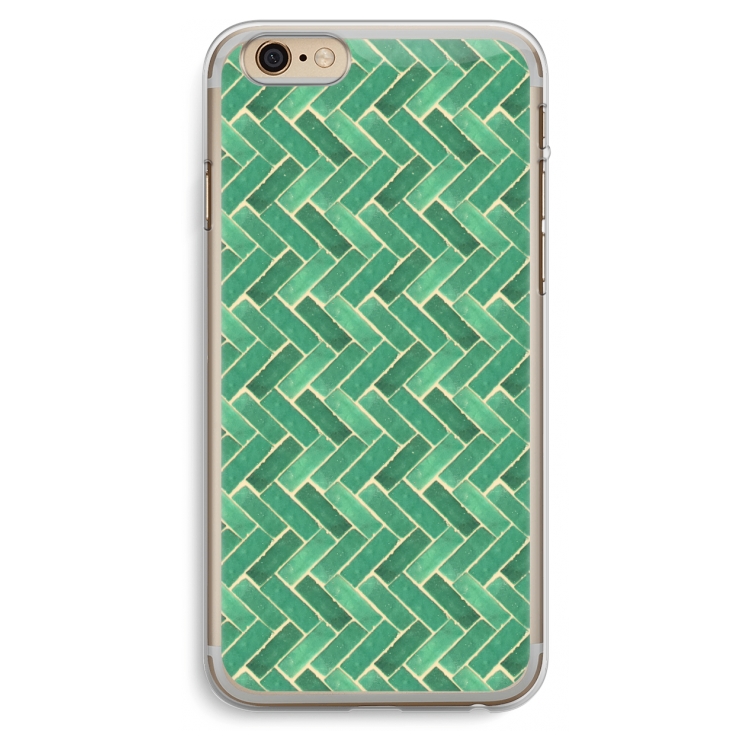 Moroccan tiles 2: iPhone 6 Plus / 6S Plus Transparant Hoesje