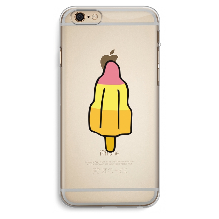 Raketijsje: iPhone 6 Plus / 6S Plus Transparant Hoesje