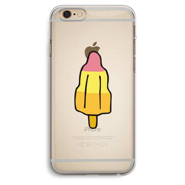 Raketijsje: iPhone 6 Plus / 6S Plus Transparant Hoesje