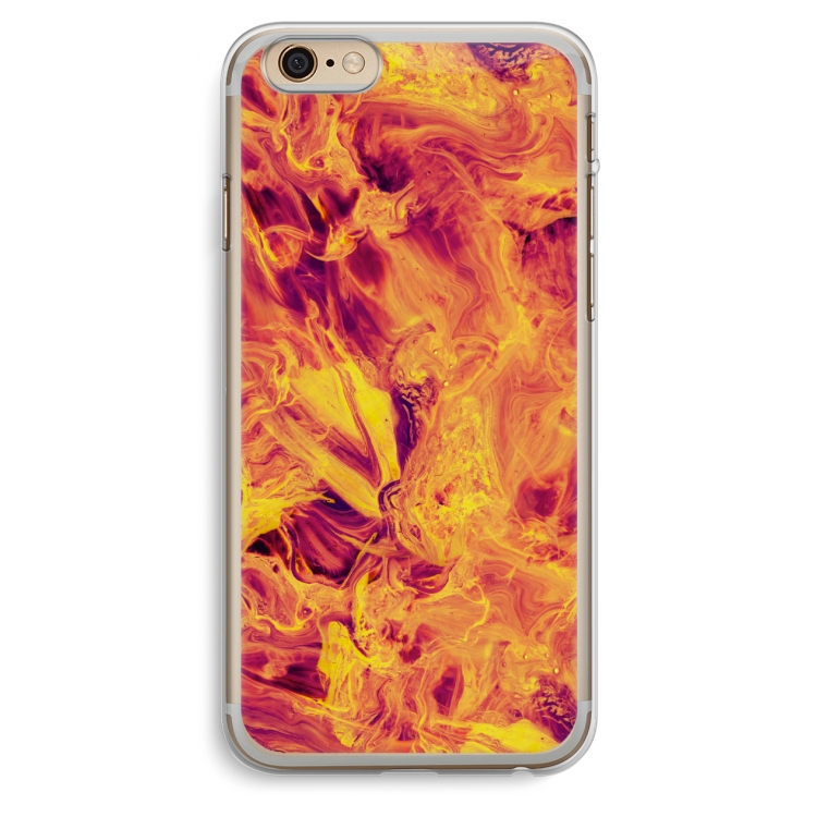 Eternal Fire: iPhone 6 Plus / 6S Plus Transparant Hoesje