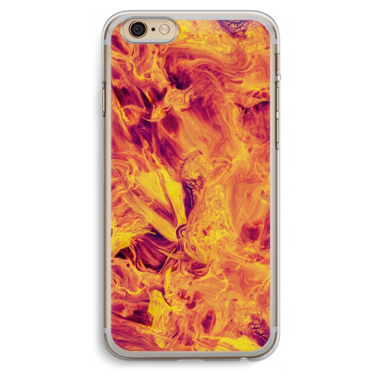 Eternal Fire: iPhone 6 Plus / 6S Plus Transparant Hoesje