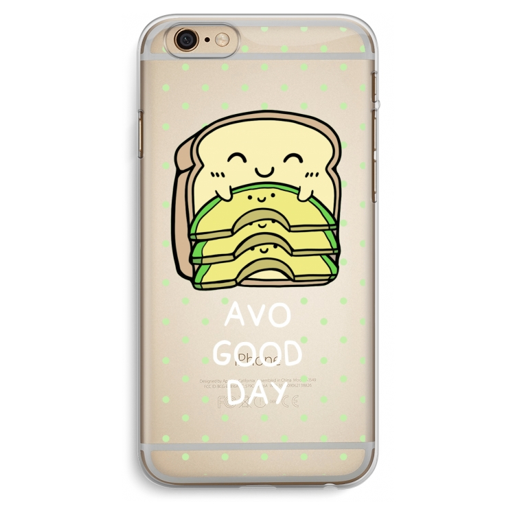 Avo Good Day: iPhone 6 Plus / 6S Plus Transparant Hoesje