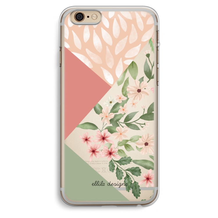 Sweet heaven geometrics: iPhone 6 Plus / 6S Plus Transparant Hoesje