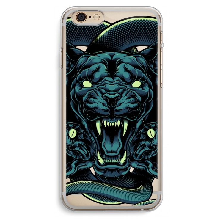 Cougar and Vipers: iPhone 6 Plus / 6S Plus Transparant Hoesje