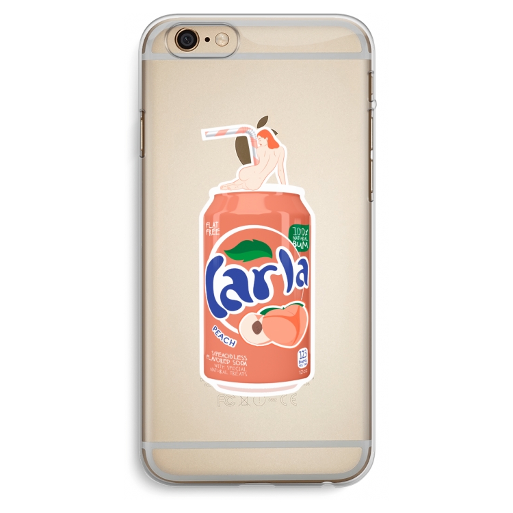 S(peach)less: iPhone 6 Plus / 6S Plus Transparant Hoesje
