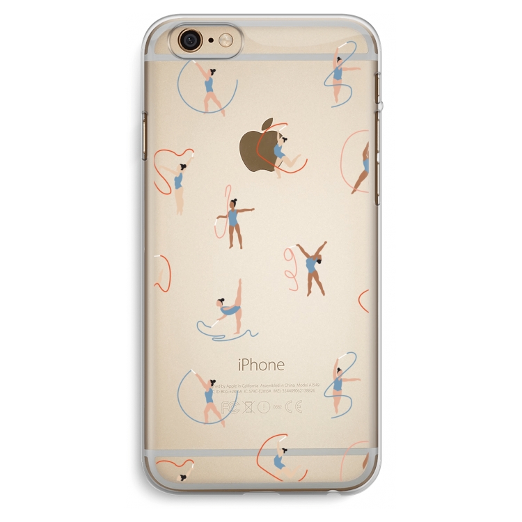 Dancing #3: iPhone 6 Plus / 6S Plus Transparant Hoesje