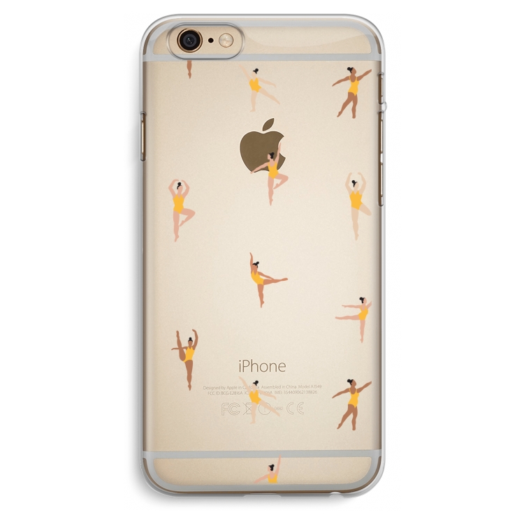 Dans #2: iPhone 6 Plus / 6S Plus Transparant Hoesje