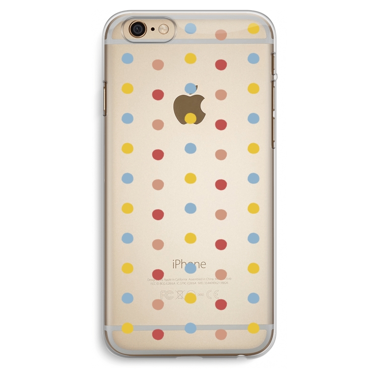 Bollen: iPhone 6 Plus / 6S Plus Transparant Hoesje