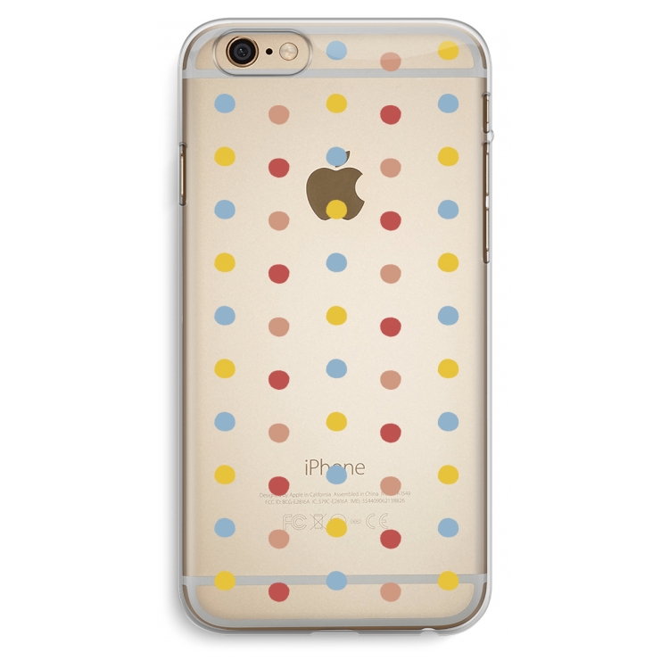 Bollen: iPhone 6 Plus / 6S Plus Transparant Hoesje