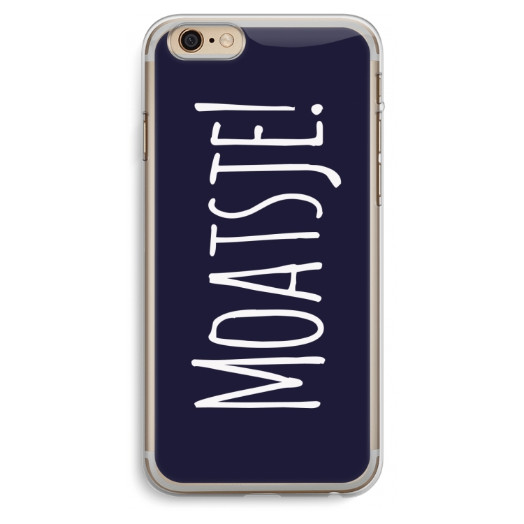 Moatsje!: iPhone 6 Plus / 6S Plus Transparant Hoesje