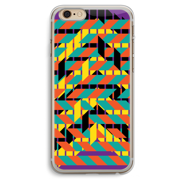 Skew Bee 2: iPhone 6 Plus / 6S Plus Transparant Hoesje