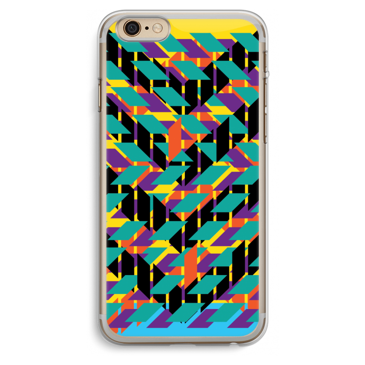 Skew Bee 1: iPhone 6 Plus / 6S Plus Transparant Hoesje