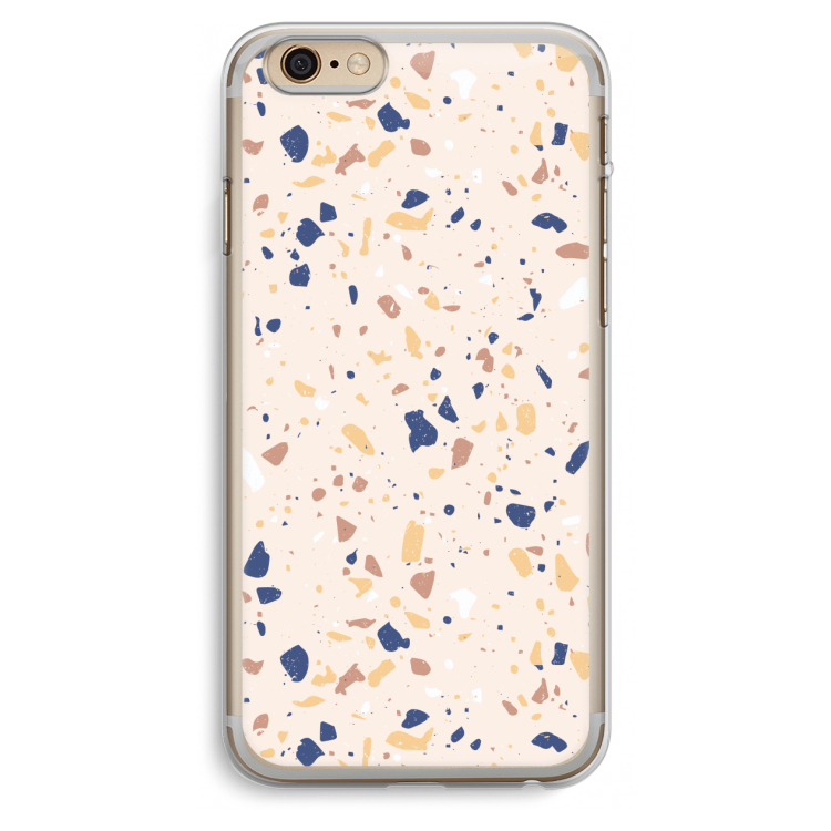 Terrazzo N°23: iPhone 6 Plus / 6S Plus Transparant Hoesje