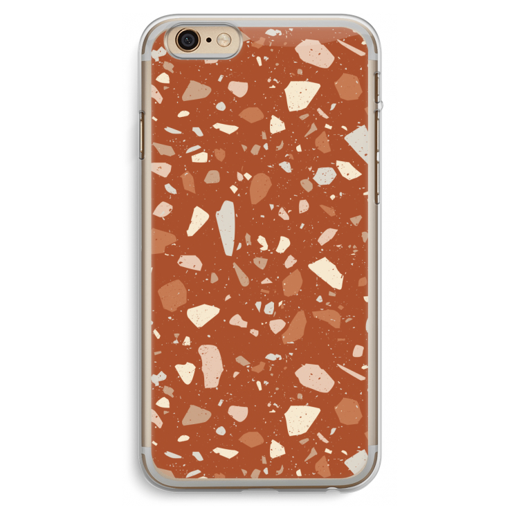 Terrazzo N°22: iPhone 6 Plus / 6S Plus Transparant Hoesje